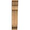 Ekena Millwork Imperial Traditional Rough Sawn Bracket, Western Red Cedar, 6"W x 18"D x 30"H BKT06X18X30IMP01RWR - alternate 4